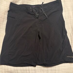Patagonia Men's Black Swim Board Shorts